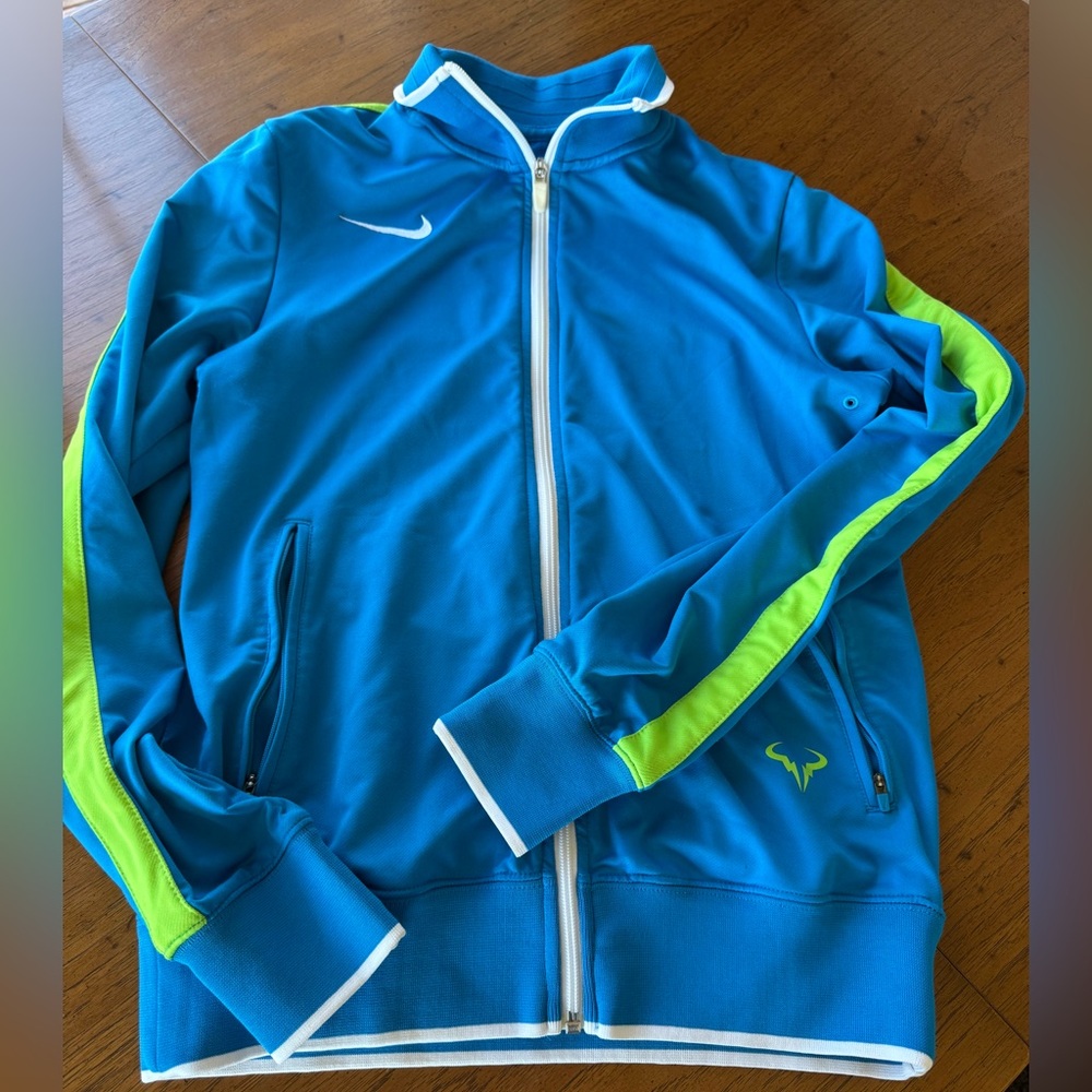Nike Rafa Nadal 2012 Australian Open Full Zip Jacket Men's Embroidered Tennis S